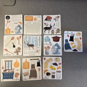 Small shop The Gingerbread Man - Storybook Collection Planner stickers